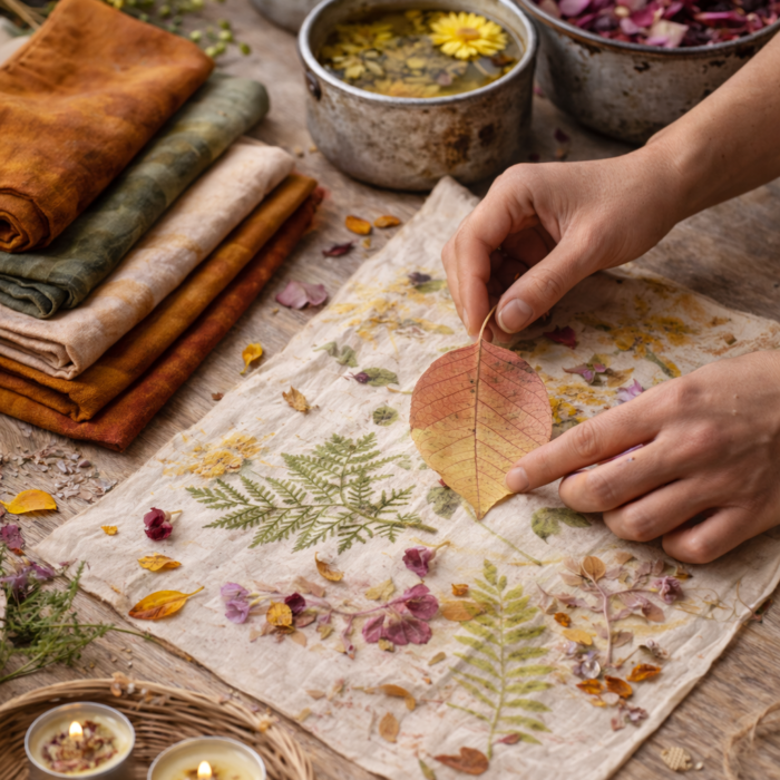 Eco-Printed & Naturally Dyed Products