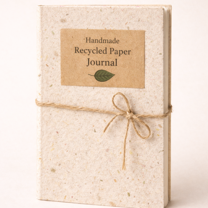 Handmade Recycled Paper Journal